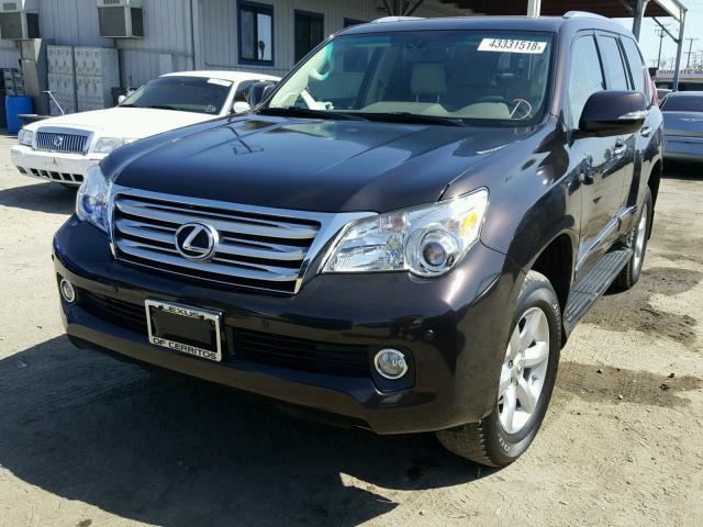 JTJBM7FX3C5041379 - 2012 LEXUS GX BASE BROWN photo 2