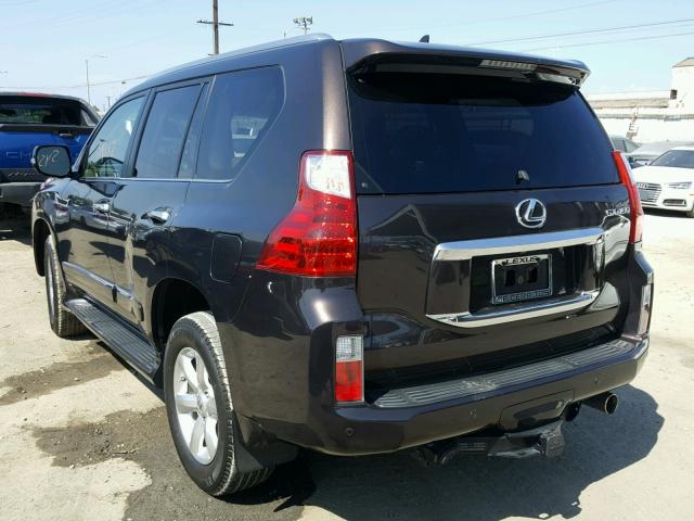 JTJBM7FX3C5041379 - 2012 LEXUS GX BASE BROWN photo 3