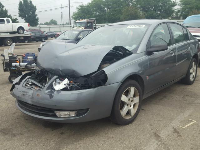 1G8AL55F17Z153511 - 2007 SATURN ION LEVEL BLUE photo 2