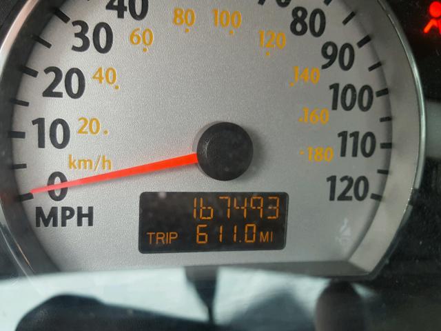 1G8AL55F17Z153511 - 2007 SATURN ION LEVEL BLUE photo 8