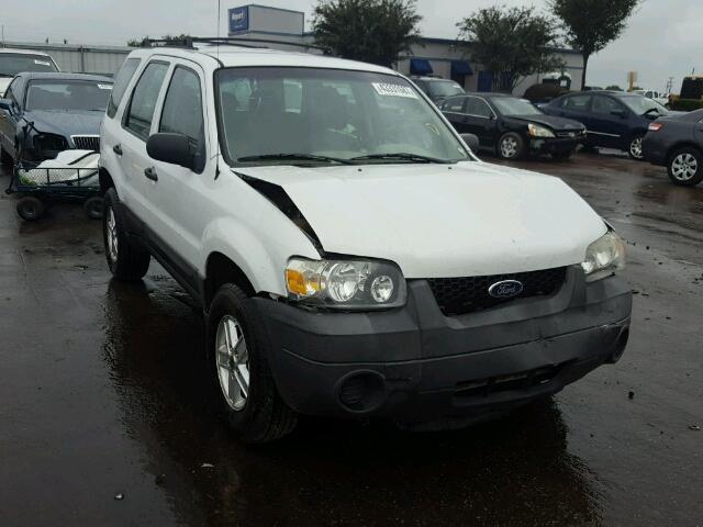 1FMYU02ZX7KB19736 - 2007 FORD ESCAPE XLS WHITE photo 1