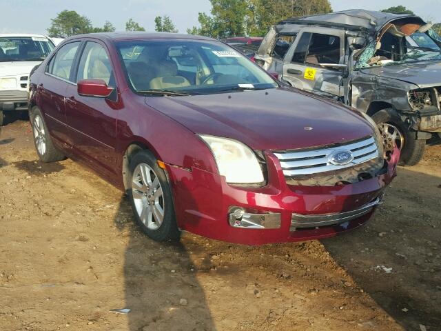 3FAHP08186R103399 - 2006 FORD FUSION SEL BURGUNDY photo 1