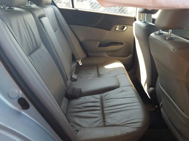 2HGFB2F90CH555487 - 2012 HONDA CIVIC EXL 蓝色 照片 6