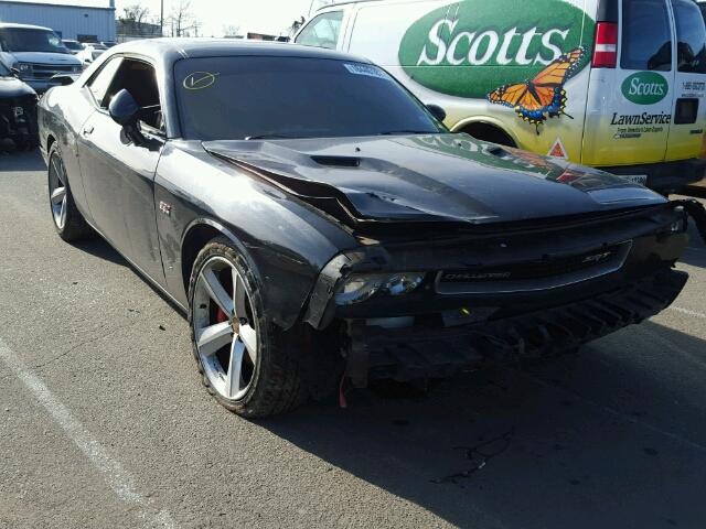 2B3CJ7DJ6BH526753 - 2011 DODGE CHALLENGER BLACK photo 1