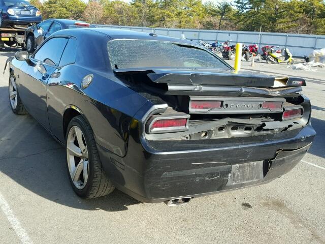 2B3CJ7DJ6BH526753 - 2011 DODGE CHALLENGER BLACK photo 3