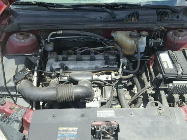 1G1ZS58FX7F235044 - 2007 CHEVROLET MALIBU LS ბურგუნდია ფოტო 7