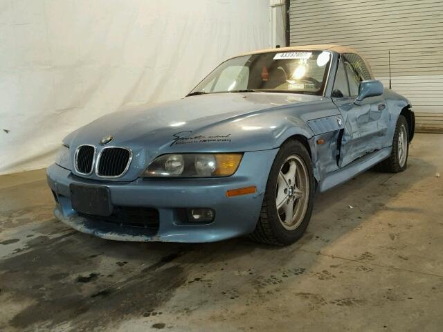 4USCH9336XLG00799 - 1999 BMW Z3 2.3 BLUE photo 2