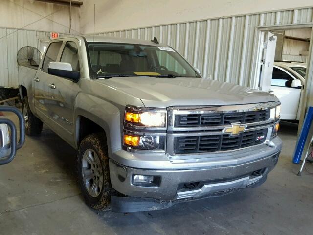 3GCUKREC7FG478441 - 2015 CHEVROLET SILVERADO SILVER photo 1