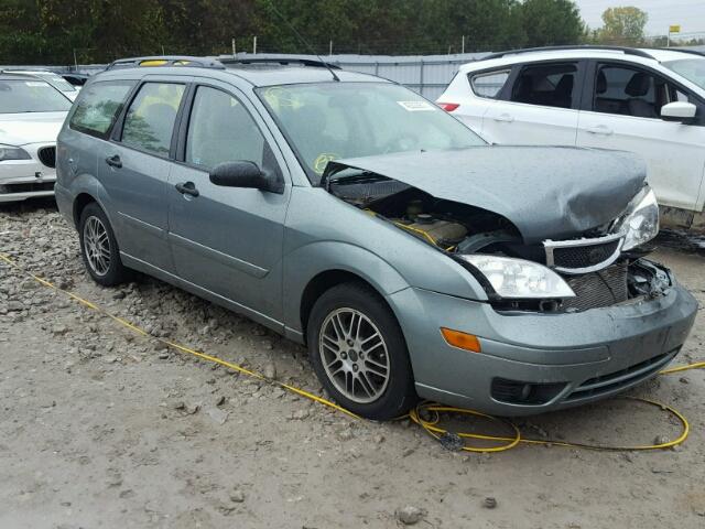 1FAFP36NX5W308491 - 2005 FORD FOCUS ZXW GRAY photo 1