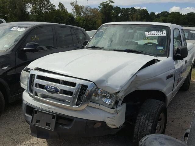 1FTKR1ED0BPA25443 - 2011 FORD RANGER WHITE photo 2