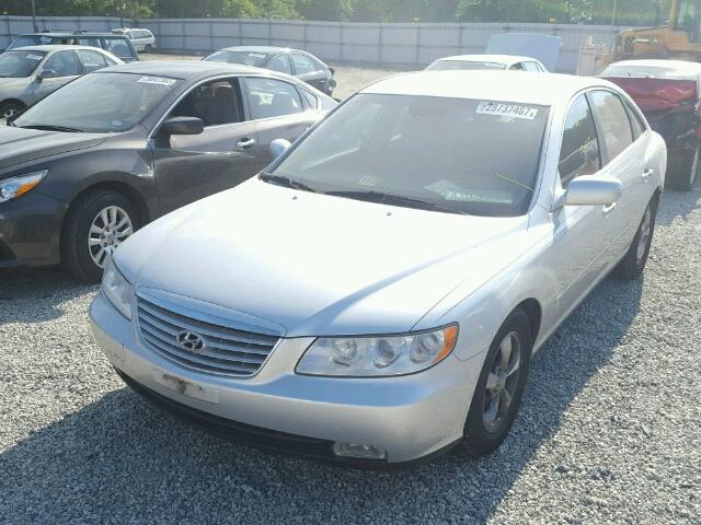 KMHFC46FX7A176364 - 2007 HYUNDAI AZERA SE SILVER photo 2