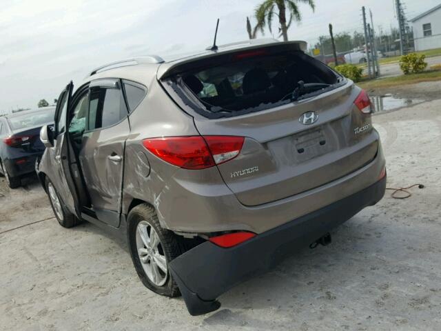 KM8JU3AC3DU615297 - 2013 HYUNDAI TUCSON GLS TAN photo 3