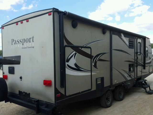 4YDT27726FT410555 - 2015 KEYSTONE PASSPORT 棕色 照片 4