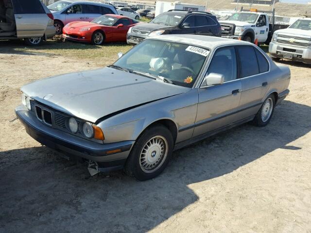 WBAHC230XKBE22611 - 1989 BMW 525 SILVER photo 2