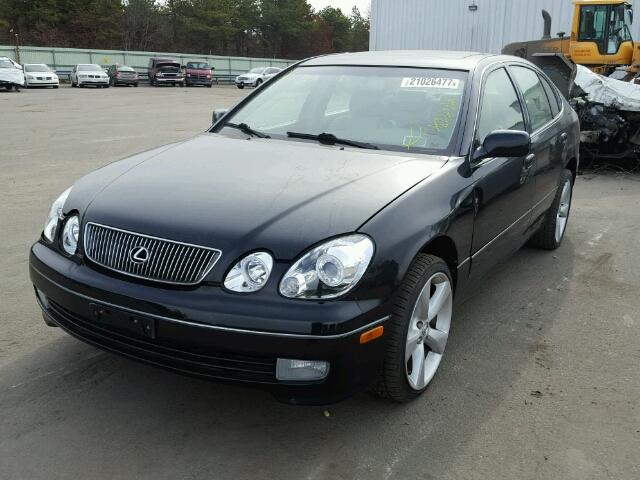 JT8BD68S0Y0114998 - 2000 LEXUS GS 300 BLACK photo 2