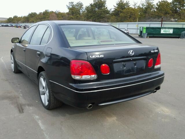 JT8BD68S0Y0114998 - 2000 LEXUS GS 300 BLACK photo 3