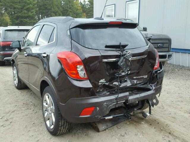 KL4CJHSB7GB717706 - 2016 BUICK ENCORE PRE BROWN photo 3