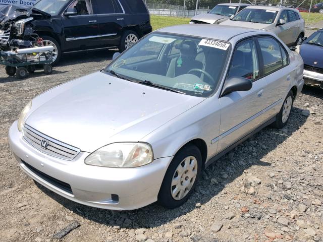 2HGEJ6613XH579014 - 1999 HONDA CIVIC BASE Gümüş foto 2