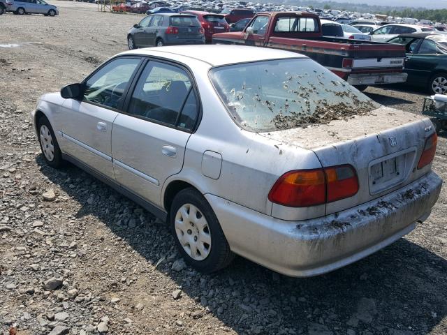 2HGEJ6613XH579014 - 1999 HONDA CIVIC BASE Gümüş foto 3