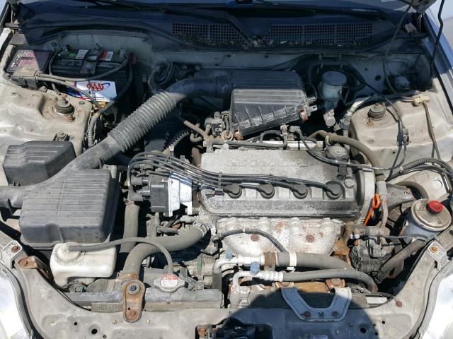 2HGEJ6613XH579014 - 1999 HONDA CIVIC BASE SILVER photo 7