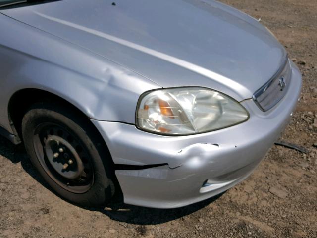 2HGEJ6613XH579014 - 1999 HONDA CIVIC BASE Gümüş foto 9