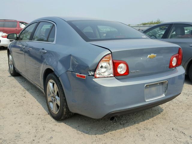1G1ZH57B494263370 - 2009 CHEVROLET MALIBU 1LT GRAY photo 3