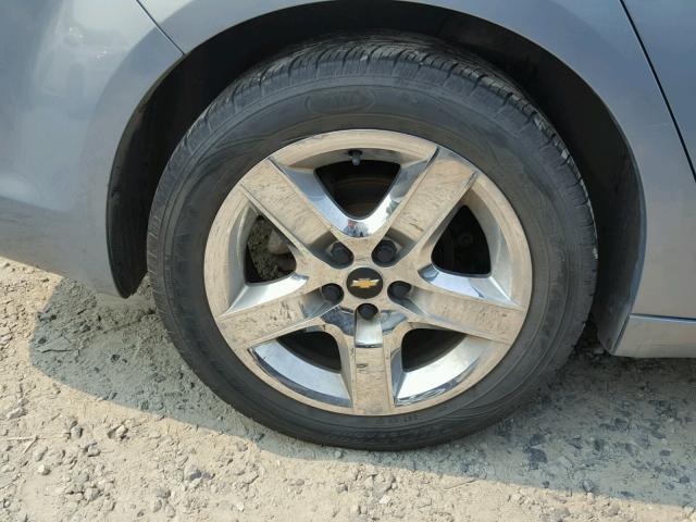 1G1ZH57B494263370 - 2009 CHEVROLET MALIBU 1LT GRAY photo 9