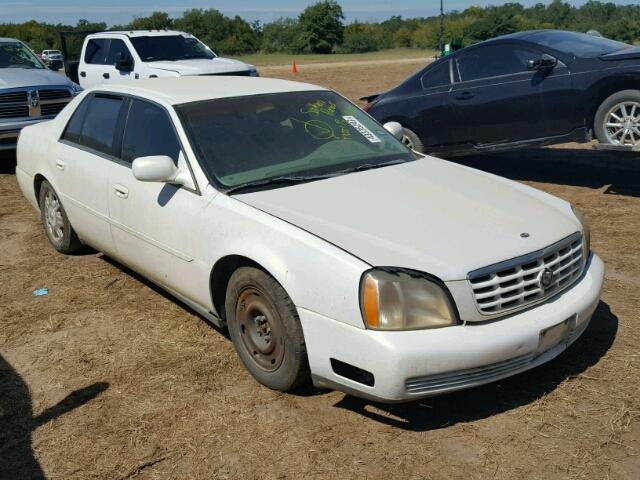 1G6KD54YX4U218846 - 2004 CADILLAC DEVILLE WHITE photo 1