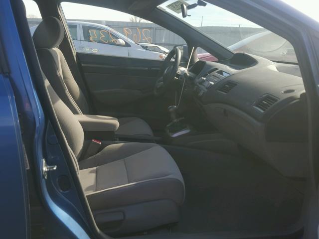 1HGFA15867L084749 - 2007 HONDA CIVIC EX Көк фото 5