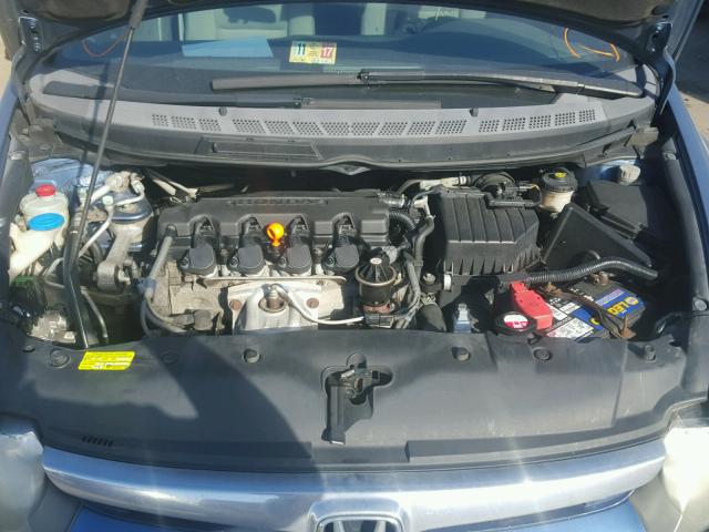 1HGFA15867L084749 - 2007 HONDA CIVIC EX Көк фото 7