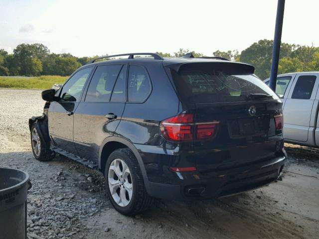 5UXZV8C52BL419739 - 2011 BMW X5 XDRIVE5 BLACK photo 3