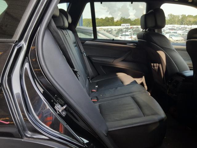 5UXZV8C52BL419739 - 2011 BMW X5 XDRIVE5 BLACK photo 6