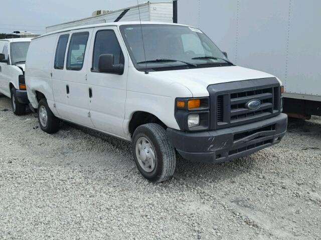 1FTNE1EW3ADA35135 - 2010 FORD ECONOLINE WHITE photo 1