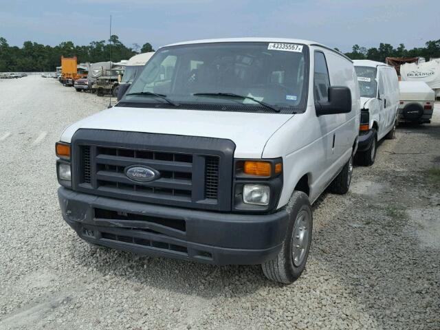 1FTNE1EW3ADA35135 - 2010 FORD ECONOLINE WHITE photo 2