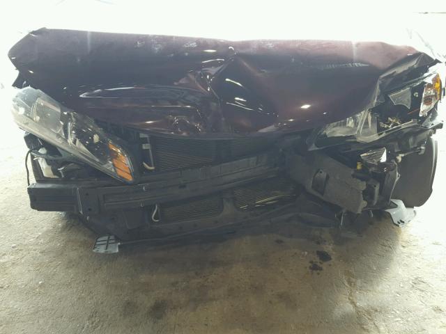 KNAFU4A25B5454947 - 2011 KIA FORTE EX MAROON photo 9