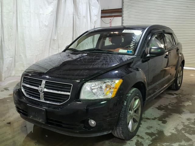 1C3CDWDA0CD536973 - 2012 DODGE CALIBER SX BLACK photo 2