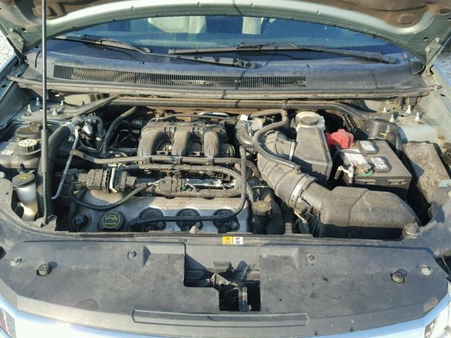 1FMDK02W98GA27287 - 2008 FORD TAURUS X S GREEN photo 7