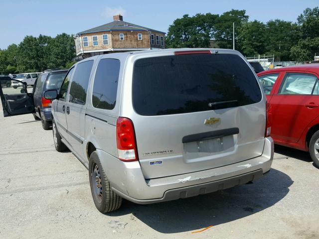 1GNDV23L46D242643 - 2006 CHEVROLET UPLANDER L 银色 照片 3