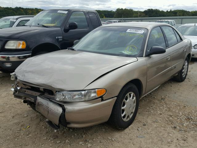 2G4WS52J231174342 - 2003 BUICK CENTURY CU BEIGE photo 2