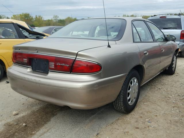 2G4WS52J231174342 - 2003 BUICK CENTURY CU BEIGE photo 4