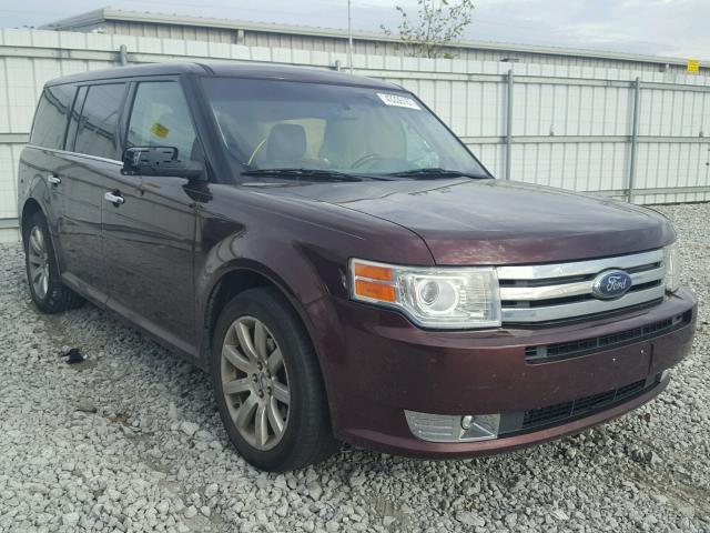 2FMEK63C59BB02118 - 2009 FORD FLEX LIMIT MAROON photo 1