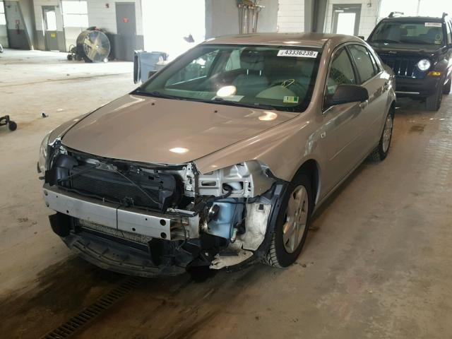 1G1ZG57B68F210742 - 2008 CHEVROLET MALIBU LS SILVER photo 2