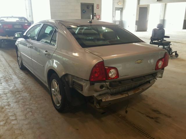 1G1ZG57B68F210742 - 2008 CHEVROLET MALIBU LS SILVER photo 3