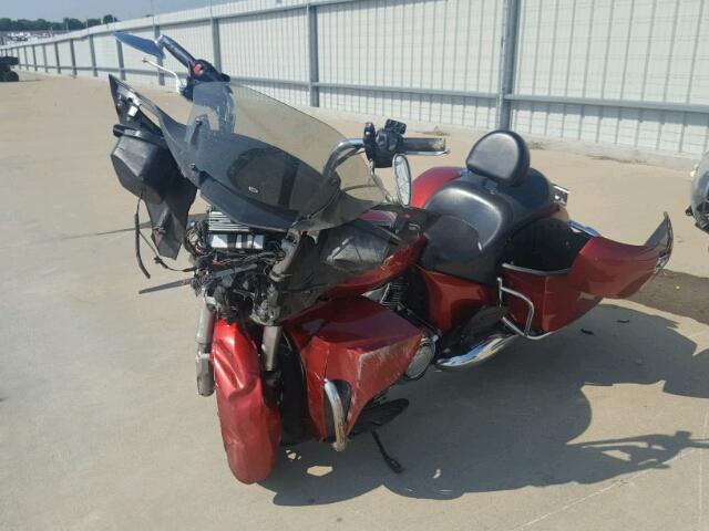 5VPTW36N6D3017133 - 2013 VICTORY MOTORCYCLES CROSS COUN Rojo foto 2