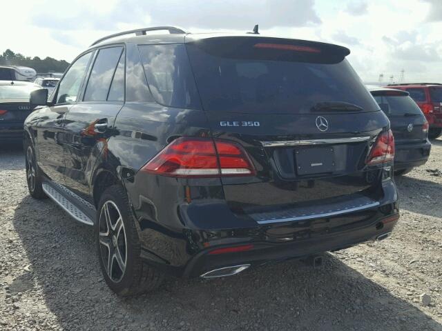 4JGDA5JB2JB094377 - 2018 MERCEDES-BENZ GLE 350 BLACK photo 3