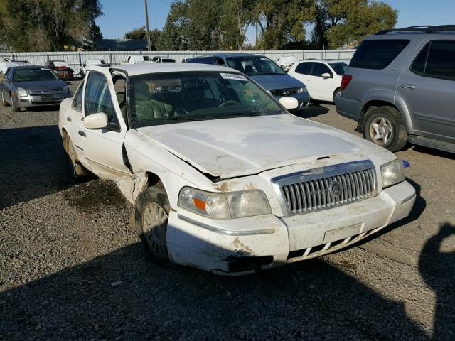 2MEFM75V28X623367 - 2008 MERCURY GRAND MARQ WHITE photo 1