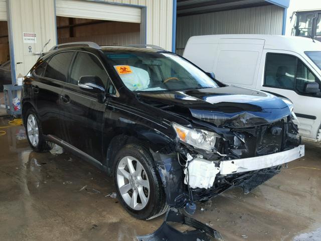 2T2ZK1BA4BC056458 - 2011 LEXUS RX 350 BLACK photo 1