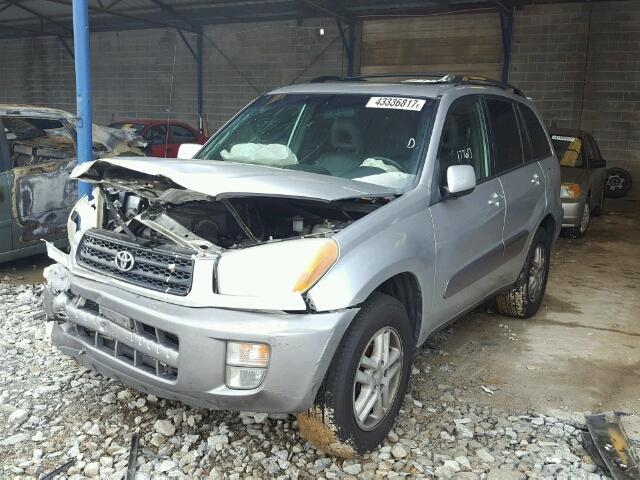 JTEGH20V910012854 - 2001 TOYOTA RAV4 GRAY photo 2