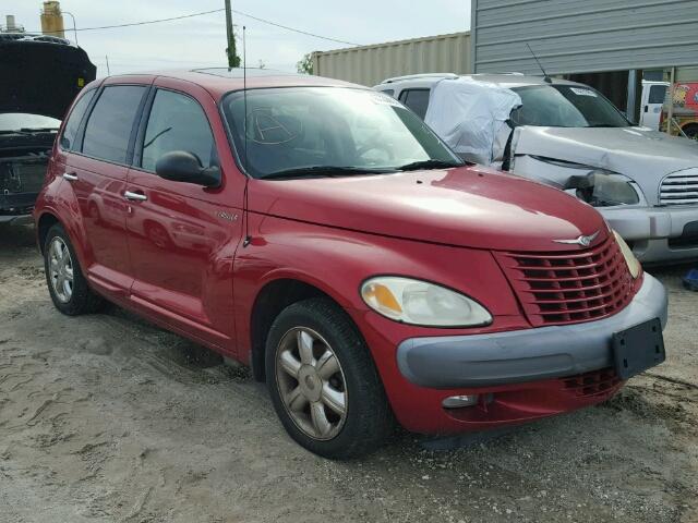 3C8FY68B02T376360 - 2002 CHRYSLER PT CRUISER RED photo 1