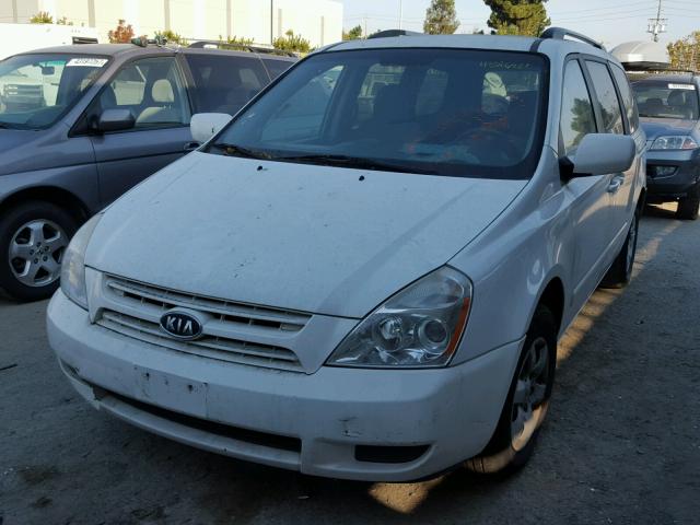 KNDMB233296297019 - 2009 KIA SEDONA EX WHITE photo 2